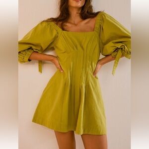 Free People Cerise Mini Dress